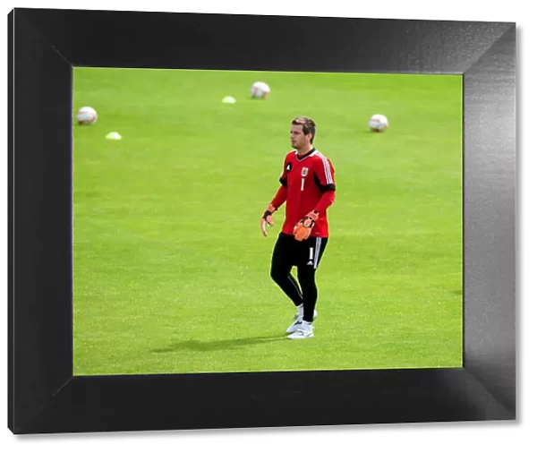Bristol City FC: Tom Heaton's Focus during Pre-Season Training (July 2012)