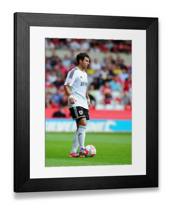 Framed Print : Richard Foster in Action: Nottingham Forest vs. Bristol City Championship Clash at The City Ground Framed Print : Richard Foster in Action: Nottingham Forest vs. Bristol City Championship Clash at The City Ground