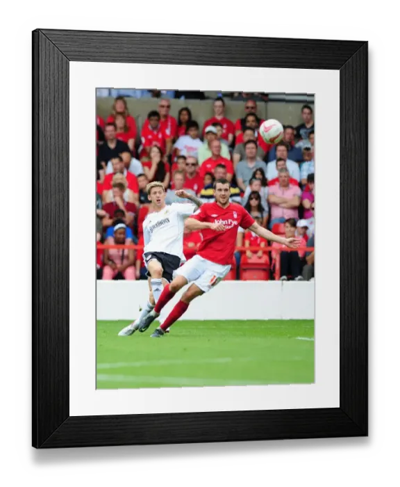 Framed Print : Jon Stead of Bristol City Swings a Corner Kick at Nottingham Forest's The City Ground, Championship Match, 2012 Framed Print : Jon Stead of Bristol City Swings a Corner Kick at Nottingham Forest's The City Ground, Championship Match, 2012