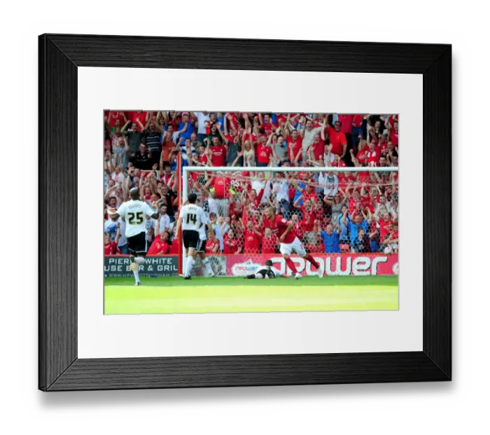 Framed Print : Guedioura's Strike: Nottingham Forest Secures Victory Over Bristol City (18-08-2012) Framed Print : Guedioura's Strike: Nottingham Forest Secures Victory Over Bristol City (18-08-2012)