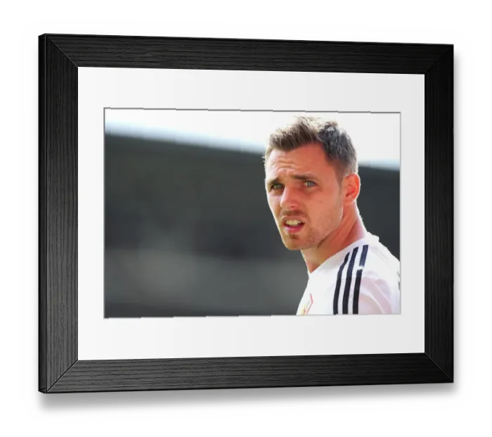 Framed Print : Paul Anderson in Action: Nottingham Forest vs. Bristol City, Championship 2012 - Joe Meredith / Josephmeredith