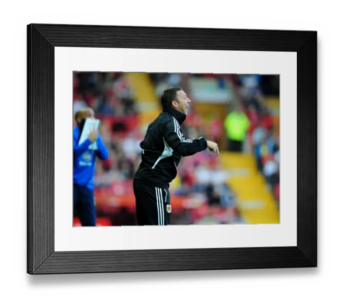 Framed Print : Derek McInnes Leads Bristol City in Championship Clash Against Crystal Palace, 2012 Framed Print : Derek McInnes Leads Bristol City in Championship Clash Against Crystal Palace, 2012