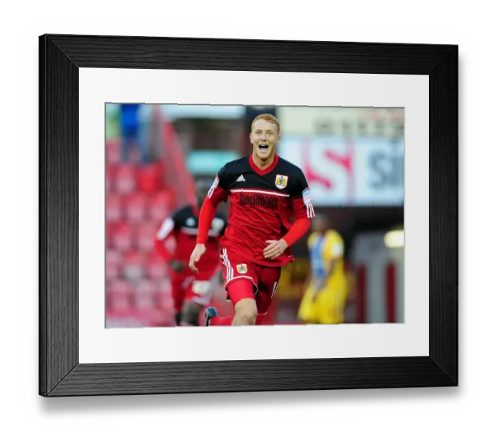 Framed Print : Ryan Taylor's Thrilling Goal: Championship Clash - Bristol City vs. Crystal Palace, 2012 Framed Print : Ryan Taylor's Thrilling Goal: Championship Clash - Bristol City vs. Crystal Palace, 2012