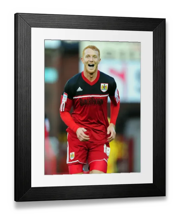 Framed Print : Bristol City's Ryan Taylor Scores Opening Goal Against Crystal Palace in 2012 Championship Match Framed Print : Bristol City's Ryan Taylor Scores Opening Goal Against Crystal Palace in 2012 Championship Match