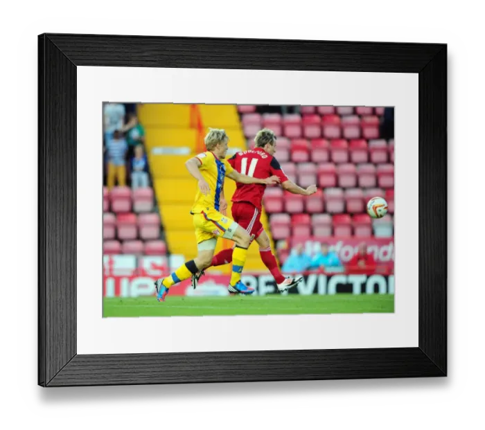 Framed Print : Thrilling Half-Pitch Goal: Martyn Woolford's Stunner for Bristol City vs Crystal Palace, 2012 Championship Match Framed Print : Thrilling Half-Pitch Goal: Martyn Woolford's Stunner for Bristol City vs Crystal Palace, 2012 Championship Match
