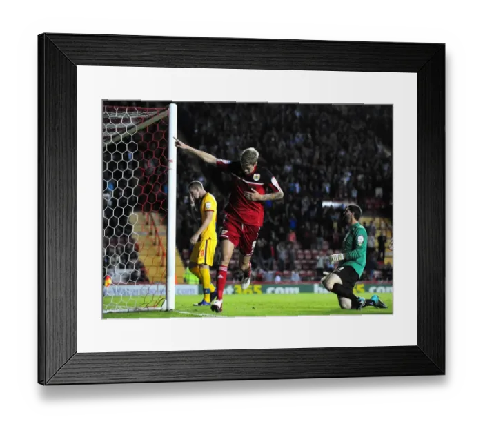 Framed Print : Thrilling Moment: Jon Stead's Euphoric Goal Celebration for Bristol City vs Crystal Palace, Championship 2012 Framed Print : Thrilling Moment: Jon Stead's Euphoric Goal Celebration for Bristol City vs Crystal Palace, Championship 2012