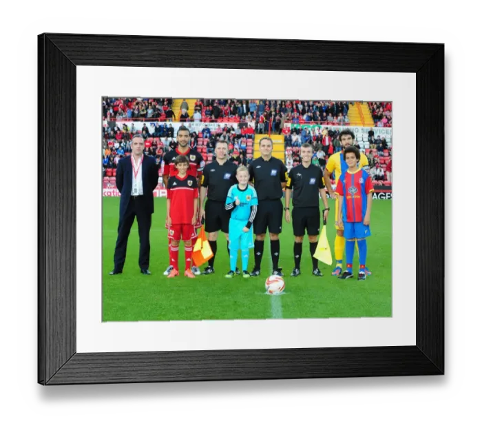 Framed Print : Bristol City vs Crystal Palace Football Rumble at Ashton Gate Stadium - 2012 Framed Print : Bristol City vs Crystal Palace Football Rumble at Ashton Gate Stadium - 2012