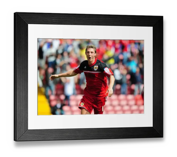 Framed Print : Martyn Woolford's Brace: Bristol City's Triumph Over Cardiff City, 2012 Framed Print : Martyn Woolford's Brace: Bristol City's Triumph Over Cardiff City, 2012