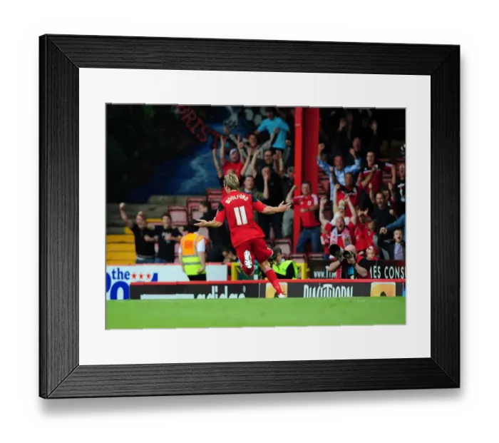 Framed Print : Bristol City vs. Cardiff City Clash in Championship Football Match at Ashton Gate Stadium - August 2012 Framed Print : Bristol City vs. Cardiff City Clash in Championship Football Match at Ashton Gate Stadium - August 2012