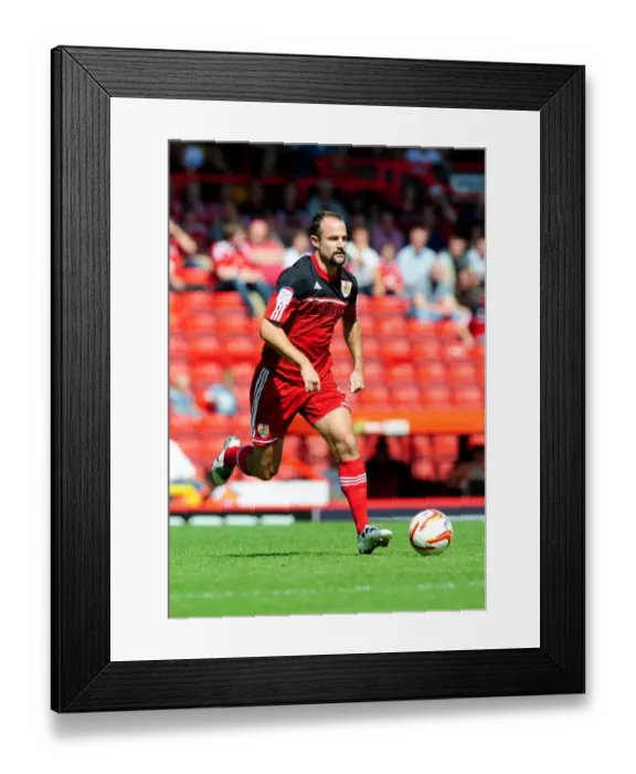 Framed Print : Bristol City vs Cardiff City: Louis Carey in Action at Ashton Gate Stadium, 2012 Framed Print : Bristol City vs Cardiff City: Louis Carey in Action at Ashton Gate Stadium, 2012