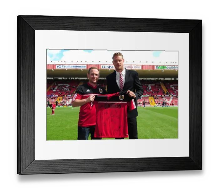 Framed Print : Ultimate Season Ticket Presentation: Bristol City vs. Cardiff City, Ashton Gate Stadium, Championship Match, 2012 Framed Print : Ultimate Season Ticket Presentation: Bristol City vs. Cardiff City, Ashton Gate Stadium, Championship Match, 2012