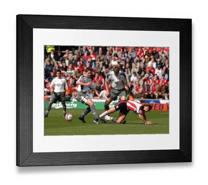 Framed Print : McCombe Tackle Framed Print : McCombe Tackle