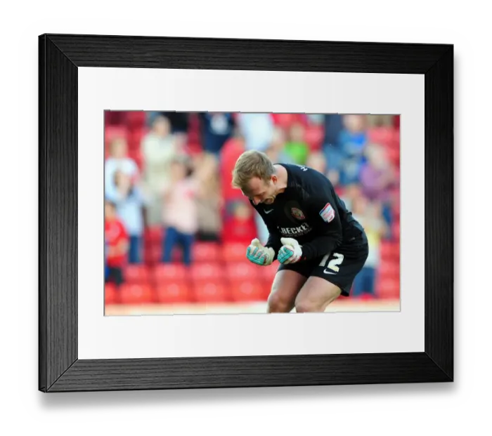 Framed Print : Barnsley Celebrates 1-0 Win Over Bristol City, September 1, 2012