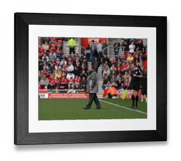 Framed Print : Gary on pitch