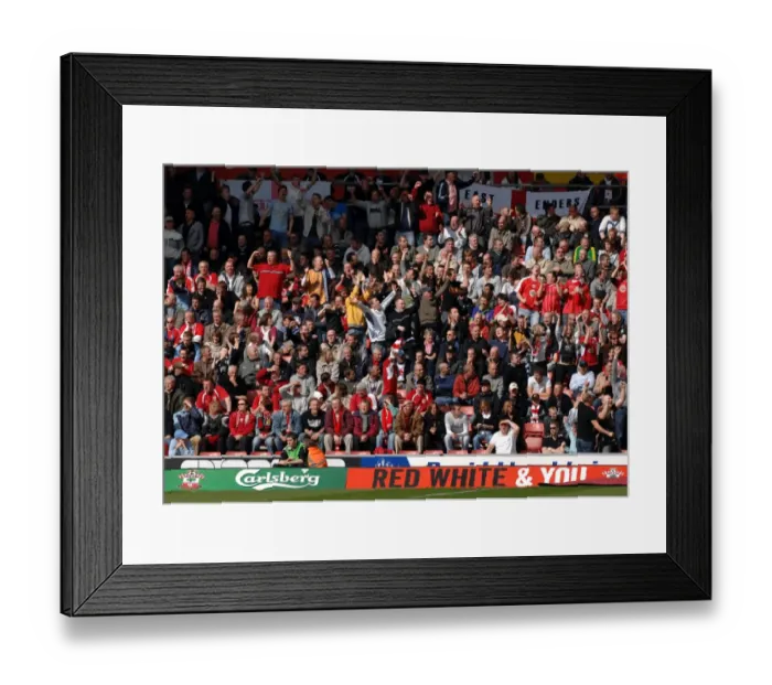 Framed Print : Bristol City Football Club: United in Passion - Epic Display of Fan Support
