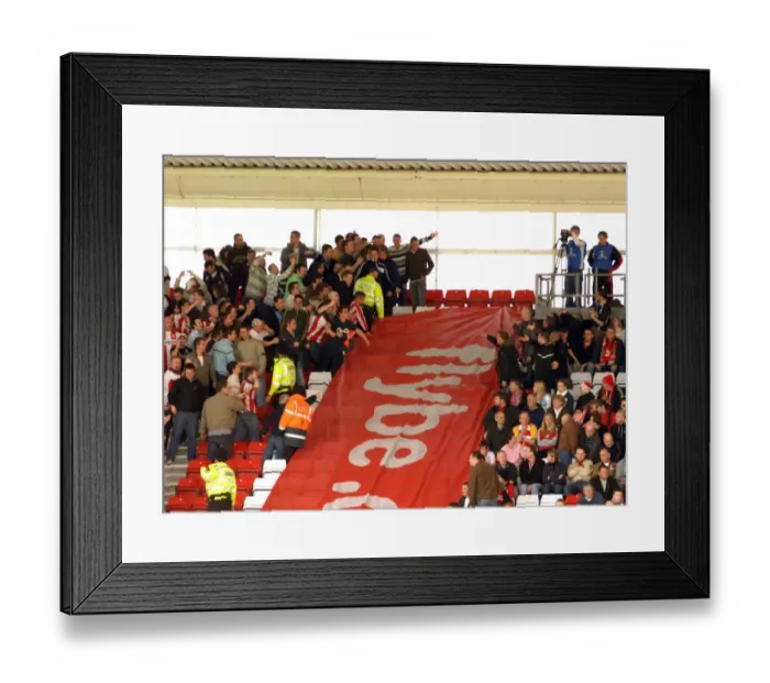 Framed Print : United Passion: Bristol City Fans Epic Display of Support Framed Print : United Passion: Bristol City Fans Epic Display of Support