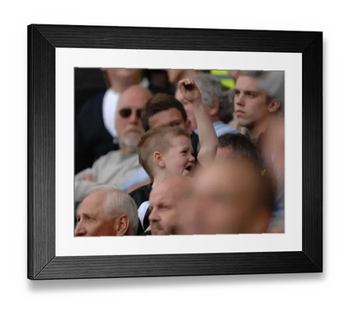 Framed Print : Bristol City FC: Unwavering Passion of Devoted Fans