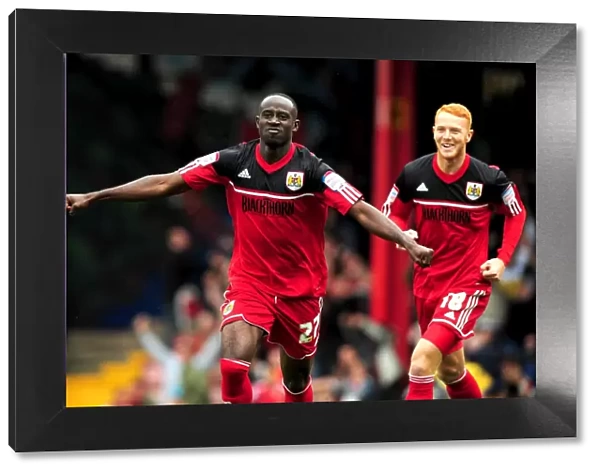 Adomah and Taylor in Glory: Thrilling Moment of Bristol City's Championship Victory