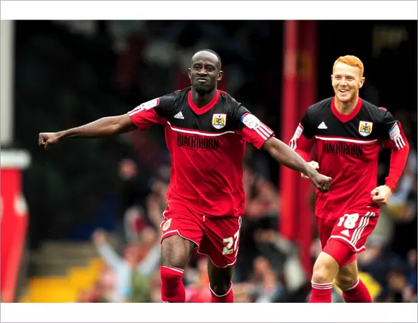 Adomah and Taylor in Glory: Thrilling Moment of Bristol City's Championship Victory