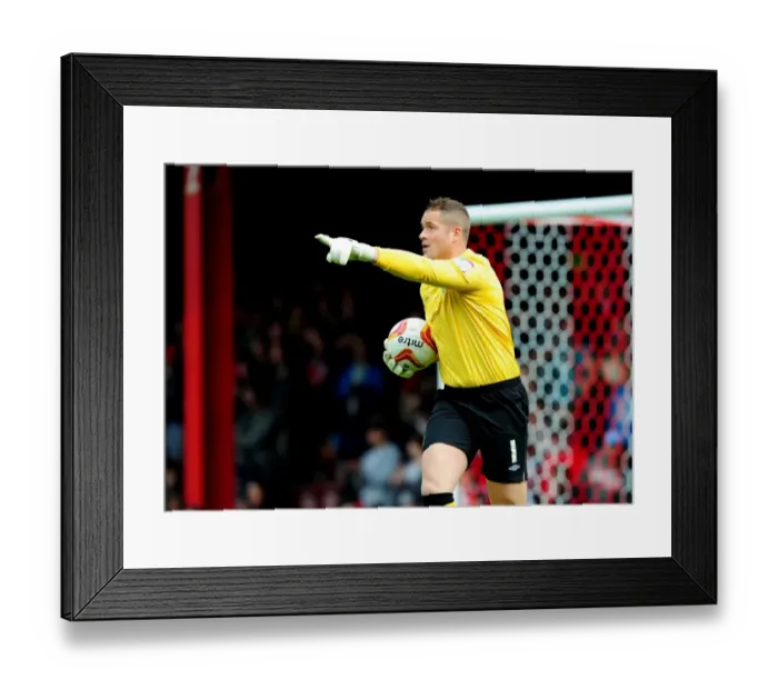 Framed Print : Action-Packed Championship Clash: Paul Robinson of Blackburn Rovers in Focus at Ashton Gate Stadium - September 15, 2012 (Bristol City vs. Blackburn Rovers)