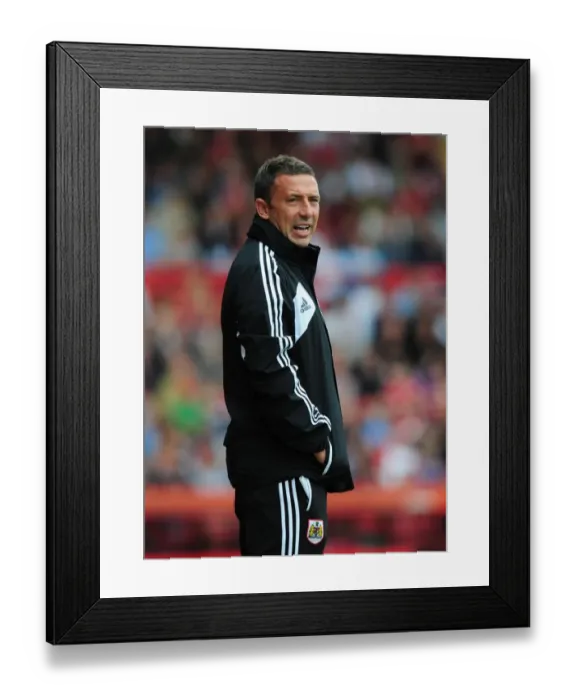 Framed Print : Derek McInnes Leads Bristol City in Championship Clash Against Blackburn Rovers, September 2012 Framed Print : Derek McInnes Leads Bristol City in Championship Clash Against Blackburn Rovers, September 2012
