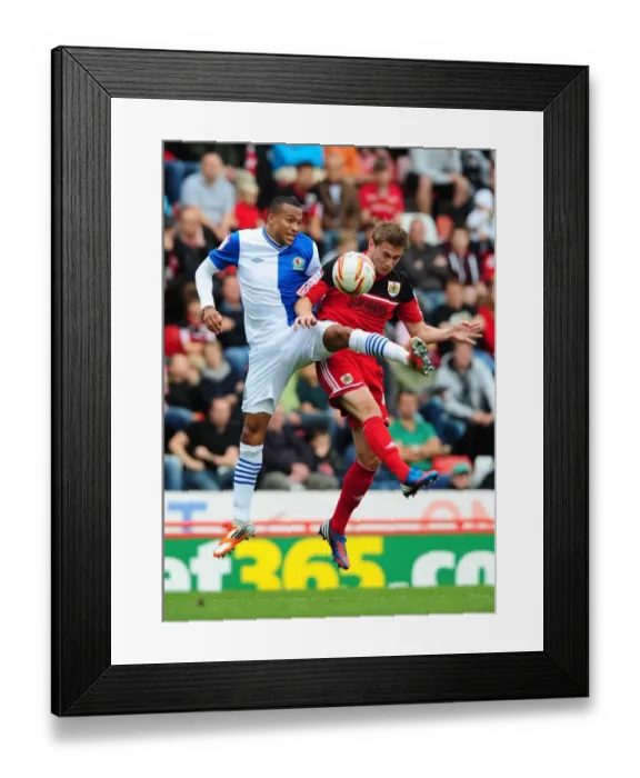 Framed Print : Championship Showdown: A Battle for Supremacy - Davies vs Olsson