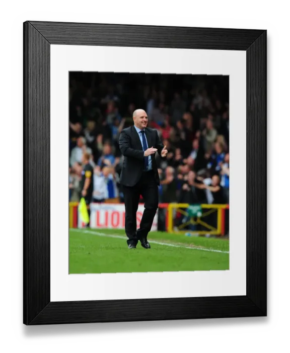 Framed Print : Lone Ranger: Steve Kean's Bittersweet Victory as Jordan Rhodes Scores Against Former Team Framed Print : Lone Ranger: Steve Kean's Bittersweet Victory as Jordan Rhodes Scores Against Former Team
