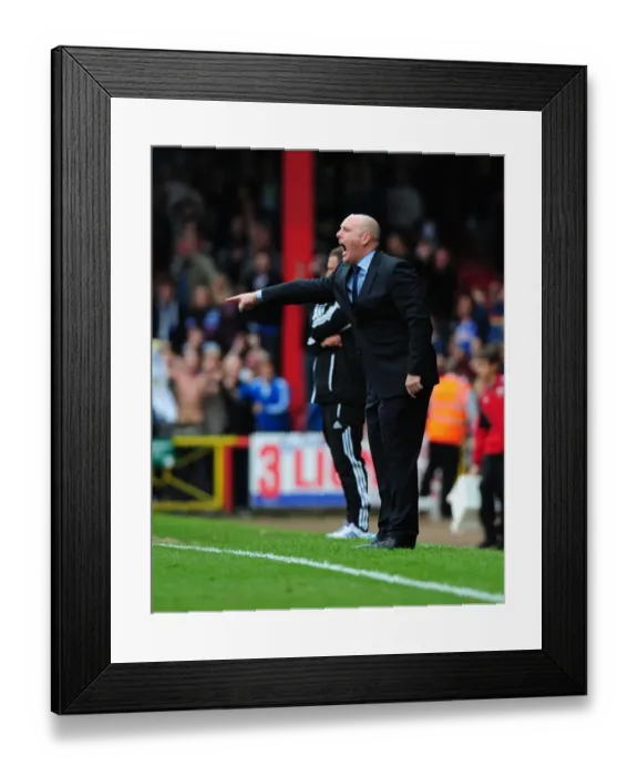 Framed Print : Steve Kean of Blackburn Rovers Faces Off Against Bristol City in Championship Match, September 15, 2012 Framed Print : Steve Kean of Blackburn Rovers Faces Off Against Bristol City in Championship Match, September 15, 2012