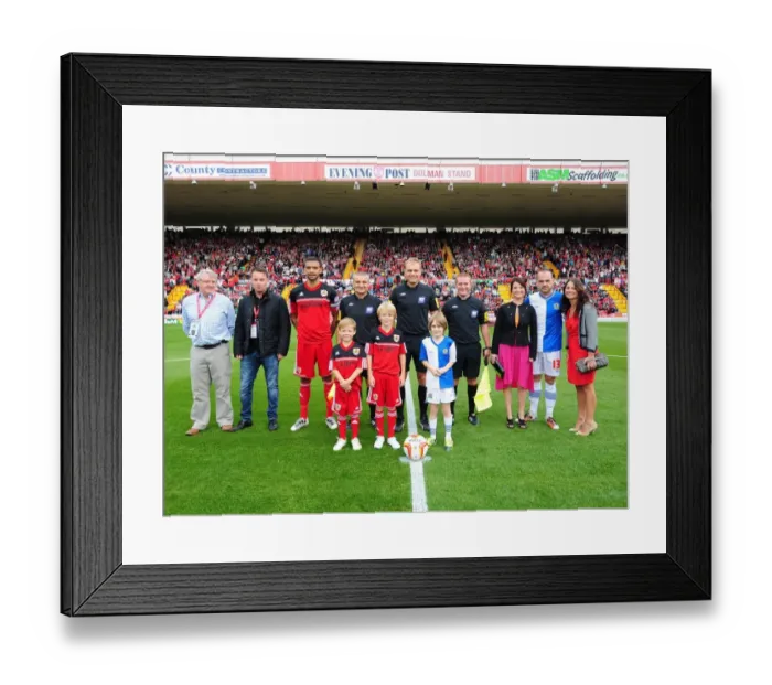 Framed Print : Bristol City v Blackburn Rovers 150912
