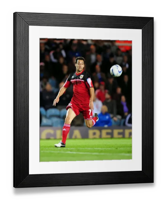 Framed Print : Bristol City's Sam Baldock Misses Chance Against Peterborough United Framed Print : Bristol City's Sam Baldock Misses Chance Against Peterborough United