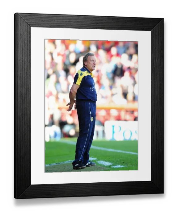 Framed Print : Championship Clash: Neil Warnock vs. Bristol City at Ashton Gate, 2012