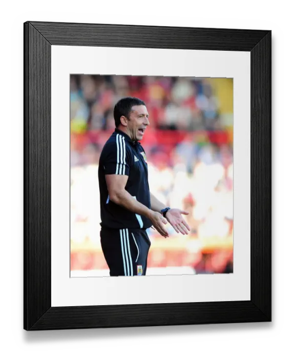 Framed Print : Derek McInnes Leads Bristol City Against Leeds United in Championship Clash, September 2012 Framed Print : Derek McInnes Leads Bristol City Against Leeds United in Championship Clash, September 2012