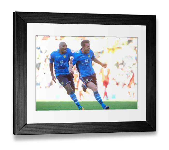 Framed Print : Michael Tonge's Epic Goal: Bristol City vs. Leeds United, 2012