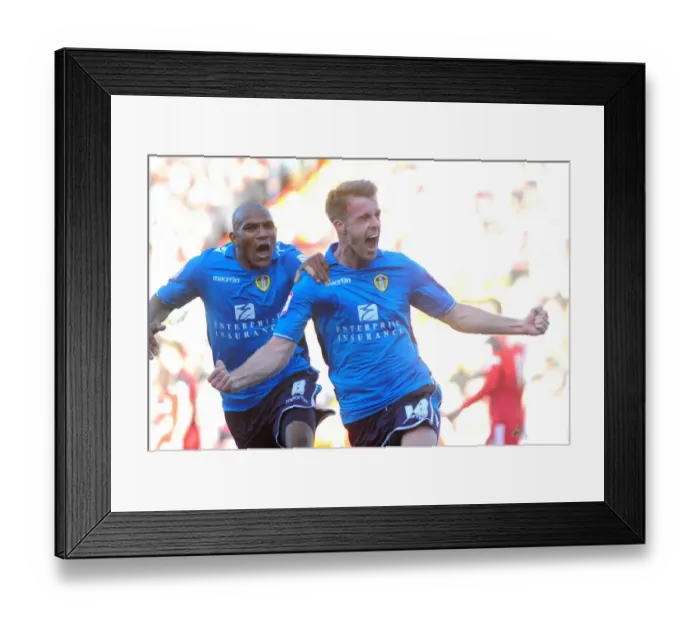 Framed Print : Michael Tonge's Stunner: A Championship Goal of Genius - Bristol City vs Leeds United, 2012