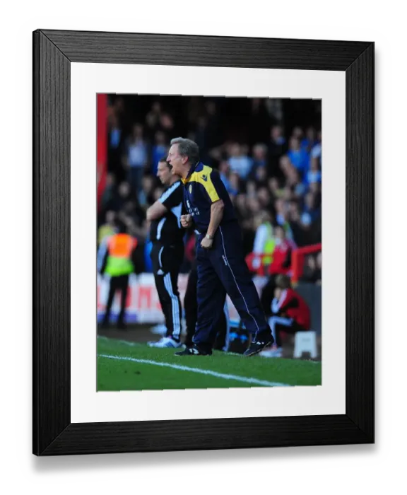 Framed Print : Neil Warnock vs. Bristol City: Championship Showdown at Ashton Gate - September 2012 (Leeds United Manager) Framed Print : Neil Warnock vs. Bristol City: Championship Showdown at Ashton Gate - September 2012 (Leeds United Manager)