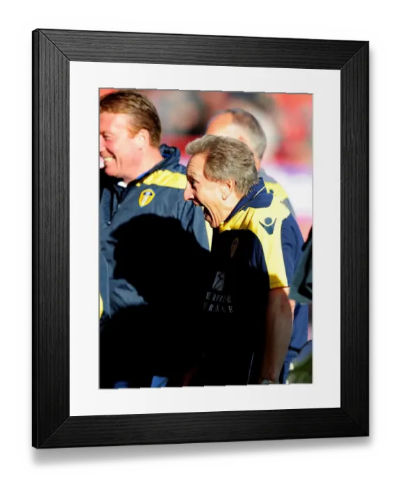 Framed Print : Neil Warnock Faces Off Against Bristol City in Championship Showdown, September 2012