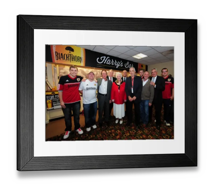 Framed Print : Bristol City vs Leeds United: Marina Dolman Opens Harrys Bar at Ashton Gate Stadium (September 2012) Framed Print : Bristol City vs Leeds United: Marina Dolman Opens Harrys Bar at Ashton Gate Stadium (September 2012)