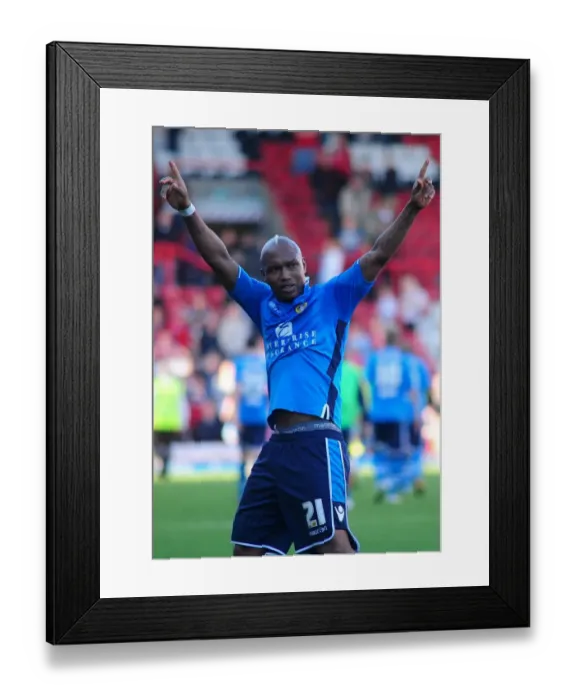 Framed Print : Diouf's Goal: Bristol City vs Leeds United, Championship 2012 Framed Print : Diouf's Goal: Bristol City vs Leeds United, Championship 2012