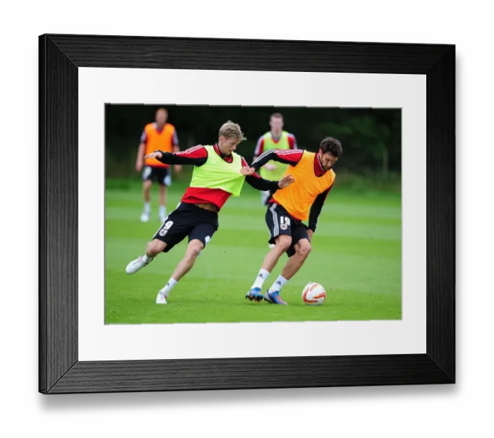 Framed Print : Bristol City Football Club: Training Intensity in September 2012 Framed Print : Bristol City Football Club: Training Intensity in September 2012