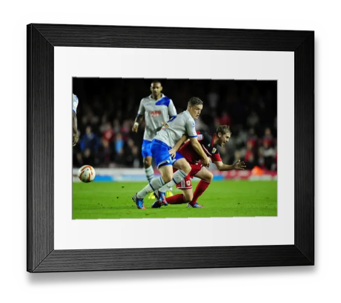 Framed Print : Clash at Ashton Gate: Intense Moment between Steven Davies and Shane Lowry during Bristol City vs Millwall Championship Match, October 2012 Framed Print : Clash at Ashton Gate: Intense Moment between Steven Davies and Shane Lowry during Bristol City vs Millwall Championship Match, October 2012