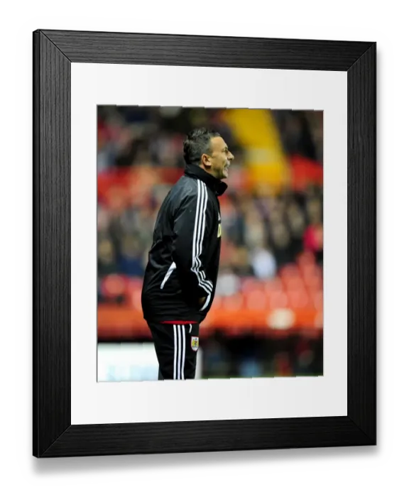 Framed Print : Derek McInnes Leads Bristol City Against Millwall in Championship Clash, October 2012 Framed Print : Derek McInnes Leads Bristol City Against Millwall in Championship Clash, October 2012