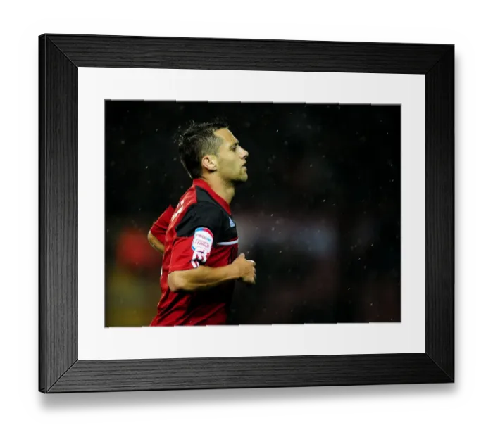 Framed Print : Bristol City's Sam Baldock in Action Against Millwall, Championship Football Match, October 2012 Framed Print : Bristol City's Sam Baldock in Action Against Millwall, Championship Football Match, October 2012