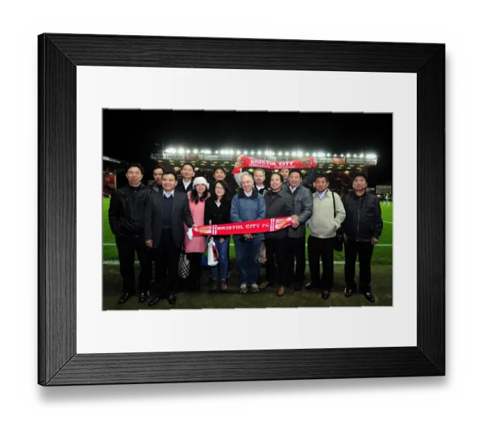 Framed Print : Championship Showdown: Bristol City vs Millwall at Ashton Gate Stadium - October 2012