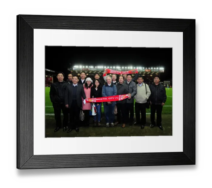 Framed Print : Championship Showdown: Bristol City vs Millwall at Ashton Gate Stadium - October 2012