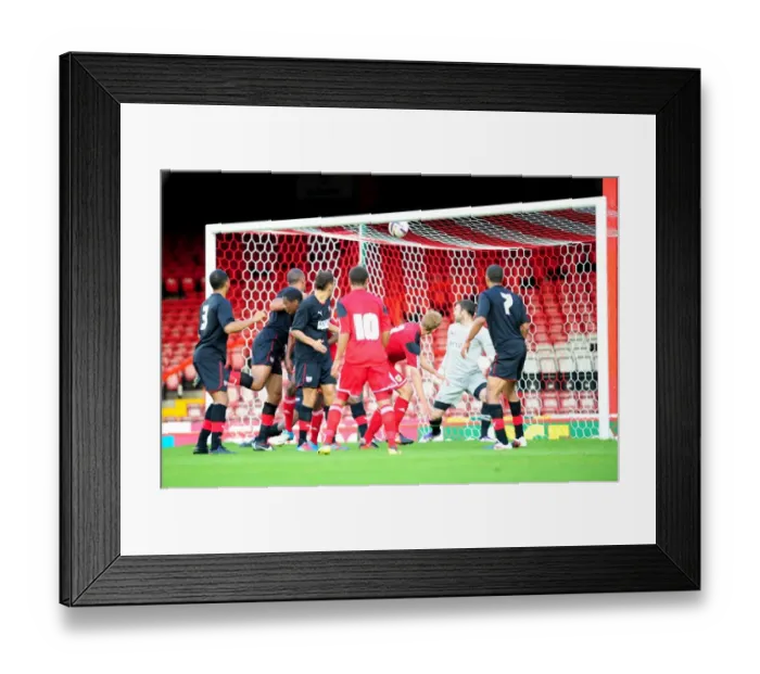 Framed Print : Bristol City U21s: Tom King Scores Dramatic Header Against Brentford U21s, Ashton Gate, 04.09.2012 Framed Print : Bristol City U21s: Tom King Scores Dramatic Header Against Brentford U21s, Ashton Gate, 04.09.2012