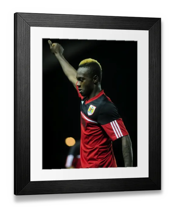 Framed Print : Bristol City's Tony Ajala in Action against Millwall in Professional Development League 2 Match at Ashton Gate, October 16, 2012 Framed Print : Bristol City's Tony Ajala in Action against Millwall in Professional Development League 2 Match at Ashton Gate, October 16, 2012