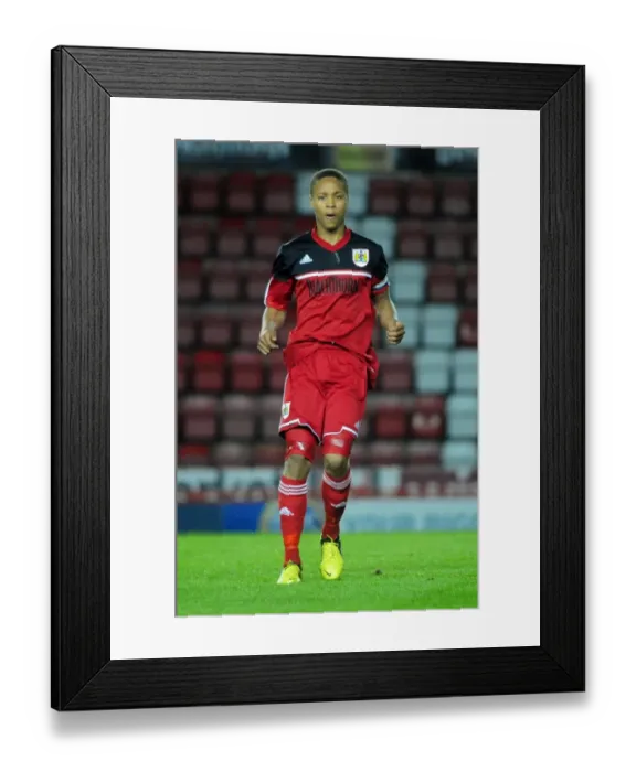 Framed Print : Bobby Reid Leads Bristol City against Millwall in Football Development League Clash at Ashton Gate, 2012 Framed Print : Bobby Reid Leads Bristol City against Millwall in Football Development League Clash at Ashton Gate, 2012
