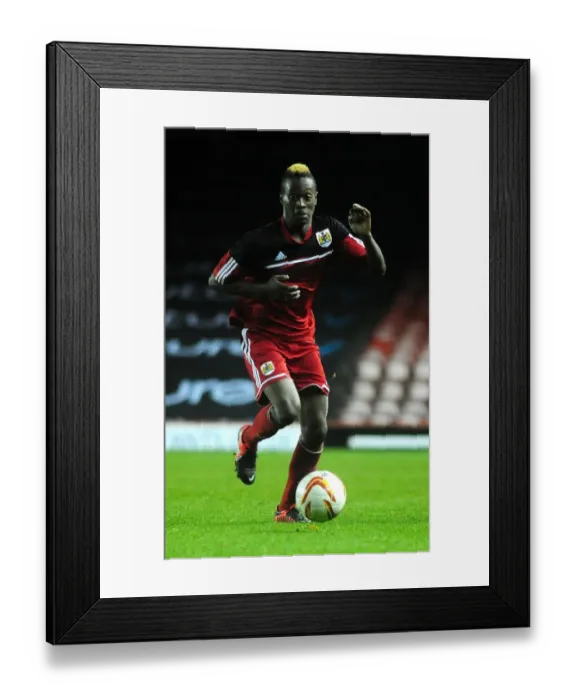 Framed Print : Bristol City's Tony Ajala in Action during Bristol City U21s vs Millwall U21s, Professional Development League 2, October 2012
