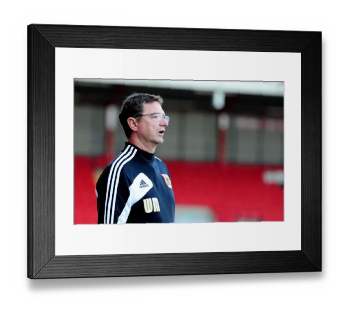 Framed Print : Willie McStay Coaches: Bristol City U21s vs Colchester United U21s at Ashton Gate Framed Print : Willie McStay Coaches: Bristol City U21s vs Colchester United U21s at Ashton Gate