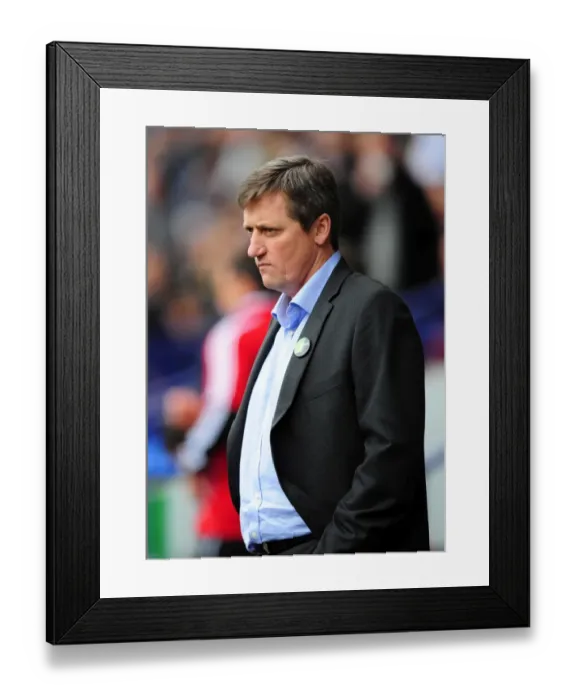 Framed Print : Jimmy Phillips, Caretaker Manager of Bolton Wanderers, Faces Off Against Bristol City in Championship Match at Reebok Stadium Framed Print : Jimmy Phillips, Caretaker Manager of Bolton Wanderers, Faces Off Against Bristol City in Championship Match at Reebok Stadium